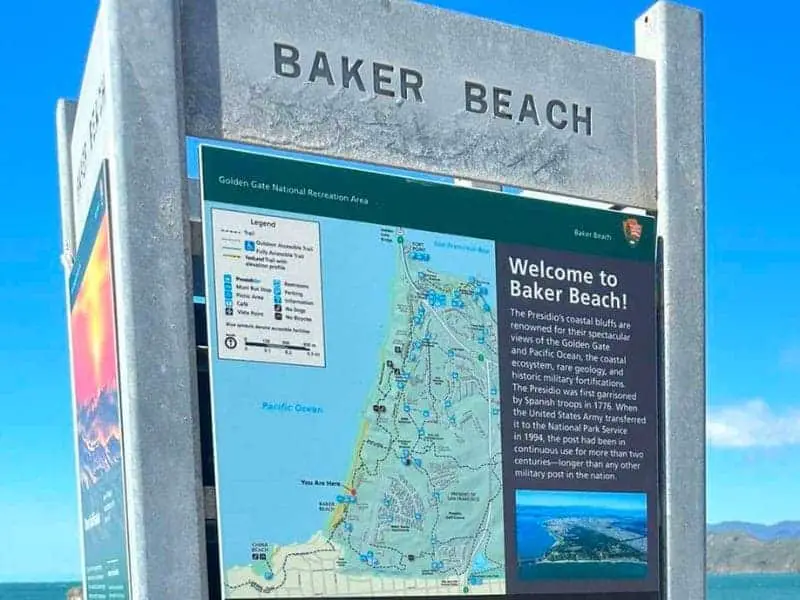 Baker Beach Directions
