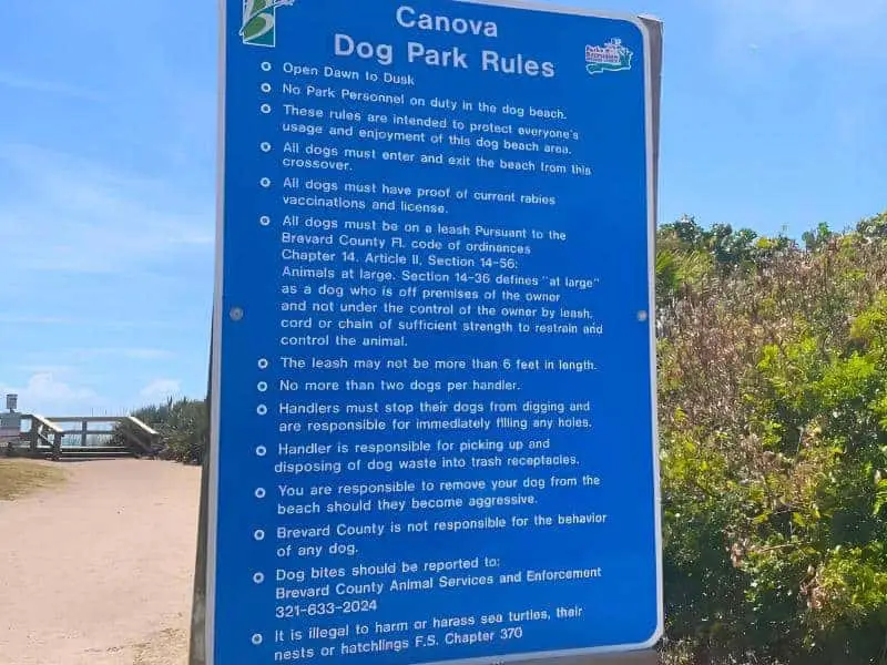 Canova Beach Park Rules