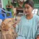 ruma with a dog